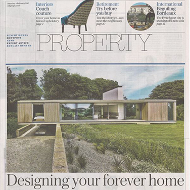 The Daily Telegraph talk Beau House and couture couches 